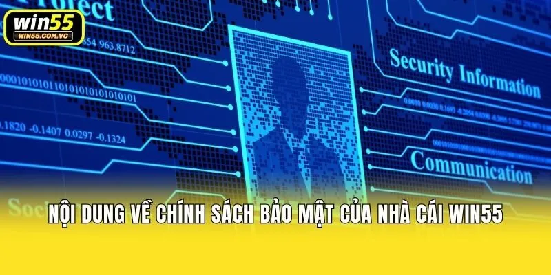 Nội dung về chính sách bảo mật của nhà cái Win55